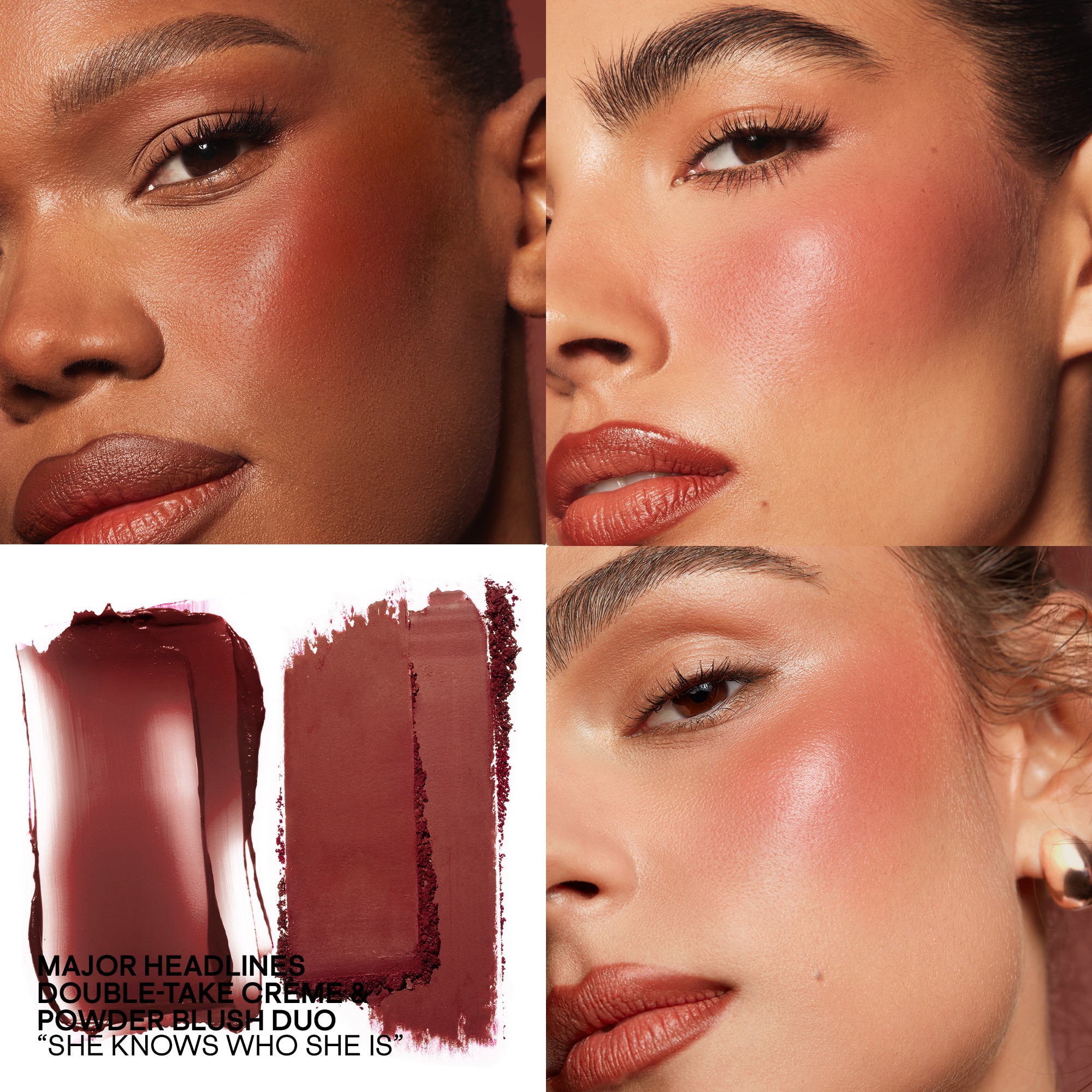MAJOR HEADLINES DOUBLE-TAKE CRÈME & POWDER BLUSH DUO (DÚO DE RUBOR)